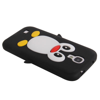 3D Penguin Shaped Silicon Protective Case for Galaxy S IV / i9500