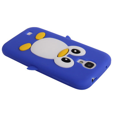 3D Penguin Shaped Silicon Protective Case for Galaxy S IV / i9500