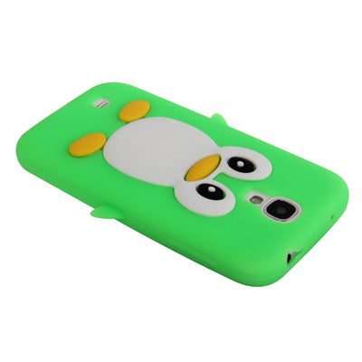 3D Penguin Shaped Silicon Protective Case for Galaxy S IV / i9500