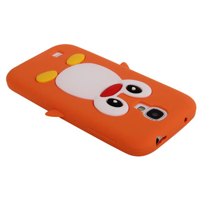 3D Penguin Shaped Silicon Protective Case for Galaxy S IV / i9500