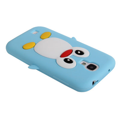 3D Penguin Shaped Silicon Protective Case for Galaxy S IV / i9500