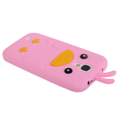 Chick Style 3D Effect Silicon Case for Galaxy S IV / i9500