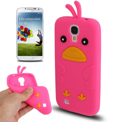 Chick Style 3D Effect Silicon Case for Galaxy S IV / i9500