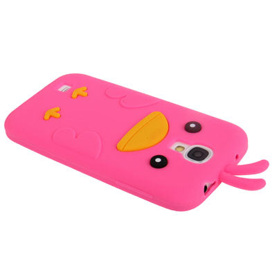 Chick Style 3D Effect Silicon Case for Galaxy S IV / i9500