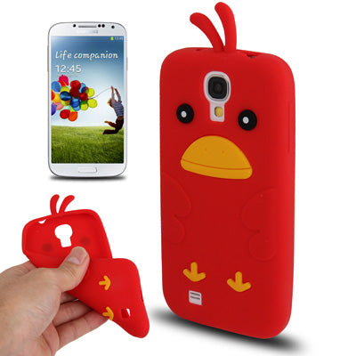 Chick Style 3D Effect Silicon Case for Galaxy S IV / i9500