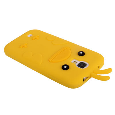 Chick Style 3D Effect Silicon Case for Galaxy S IV / i9500