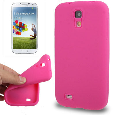 Pure Color Anti-scratch Silicone Case for Galaxy S IV / i9500