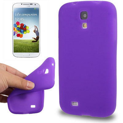 Pure Color Anti-scratch Silicone Case for Galaxy S IV / i9500