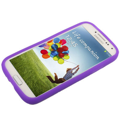 Pure Color Anti-scratch Silicone Case for Galaxy S IV / i9500