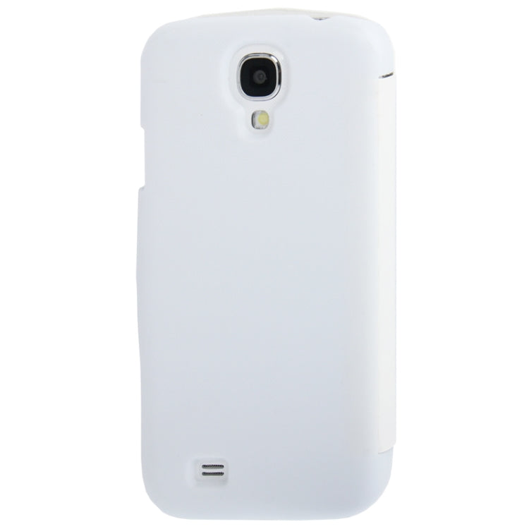 Brushed Texture Horizontal Flip Leather Case for Galaxy S IV / i9500