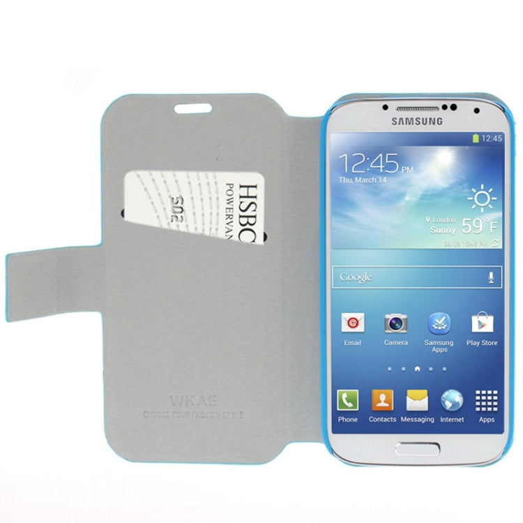 Annulus Style Diamond Encrusted Leather Case with Credit Card Slot & Holder for Galaxy S IV / i9500