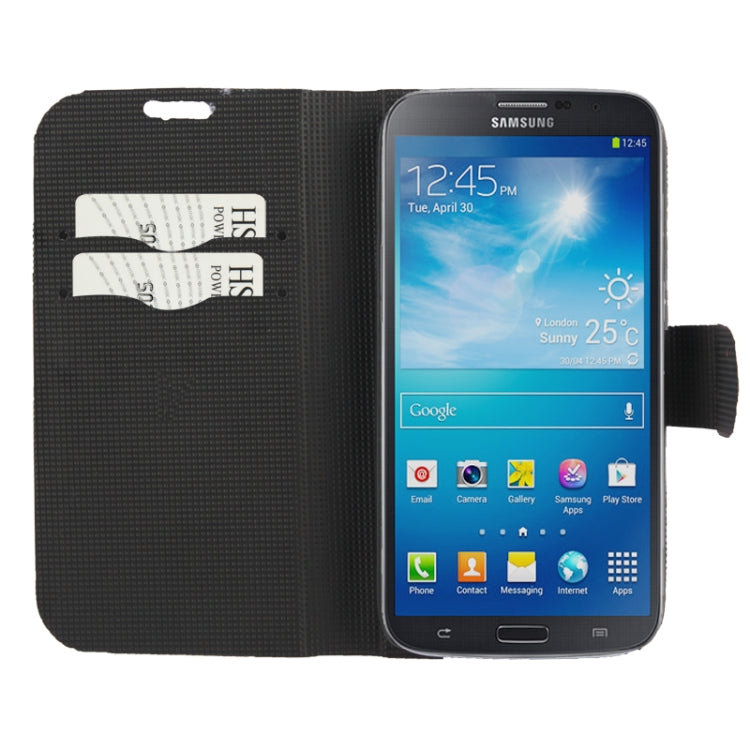 Hairline Texture DIY 3D Crown Diamond Encrusted Leather Case with Credit Card Slot & Holder for Galaxy S IV / i9500(White)