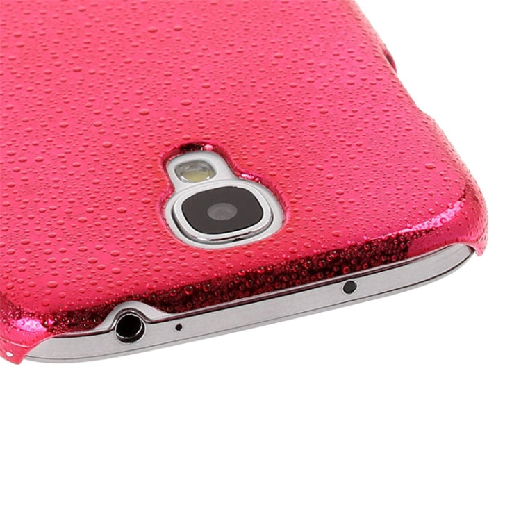 Raindrop Effect Plastic Case for Galaxy S IV / i9500(Magenta)
