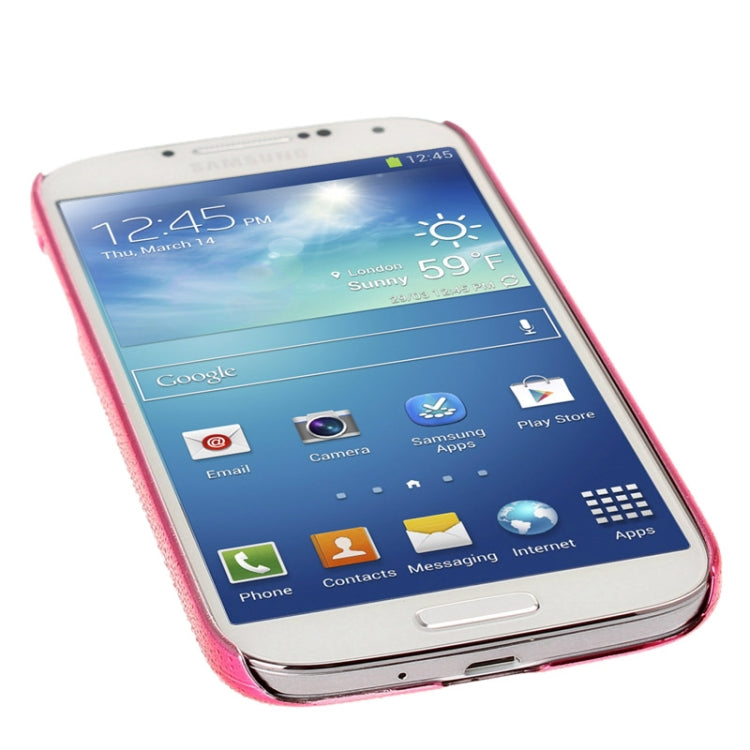 Raindrop Effect Plastic Case for Galaxy S IV / i9500(Magenta)