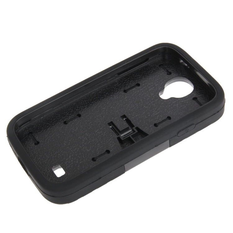 Hard Plastic + Silicone Combination Case with Holder for Galaxy S IV / i9500