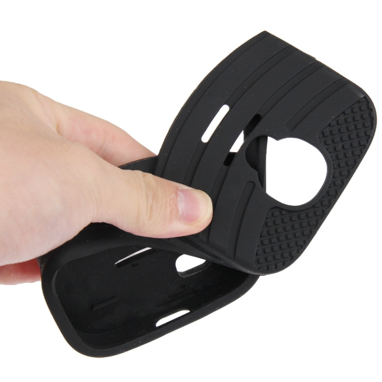 Hard Plastic + Silicone Combination Case with Holder for Galaxy S IV / i9500
