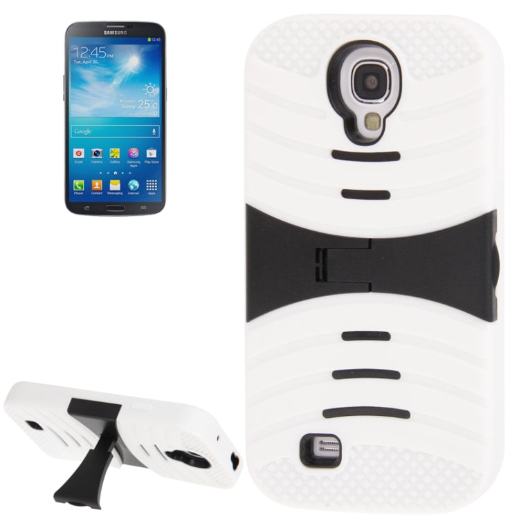 Hard Plastic + Silicone Combination Case with Holder for Galaxy S IV / i9500