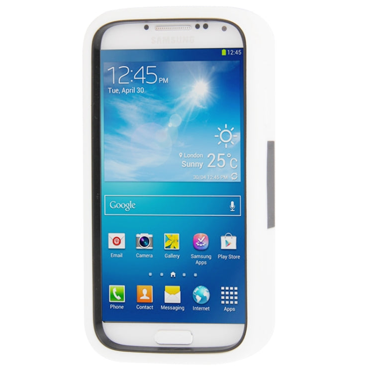 Hard Plastic + Silicone Combination Case with Holder for Galaxy S IV / i9500