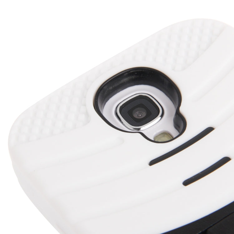 Hard Plastic + Silicone Combination Case with Holder for Galaxy S IV / i9500