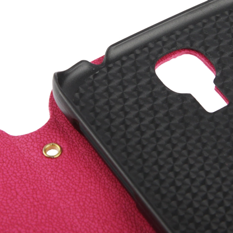 Gravel Texture Horizontal Flip Leather Case with Credit Card Slots & Holder for Galaxy S IV / i9500