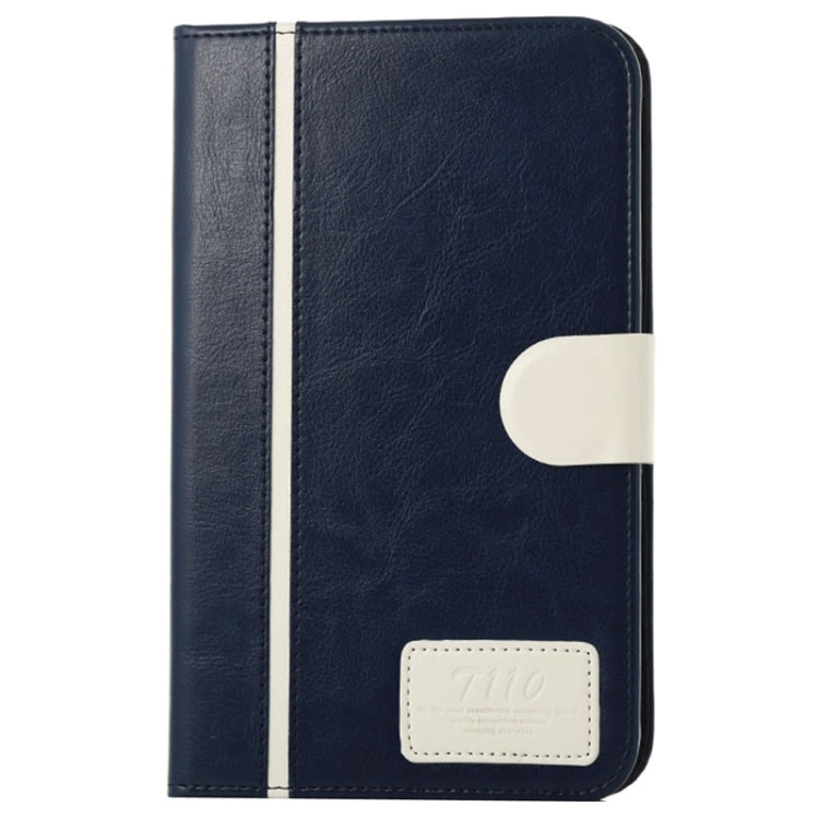 Horizontal Flip Leather Case with Holder & Buckle for Galaxy Tab 4 Lite T116