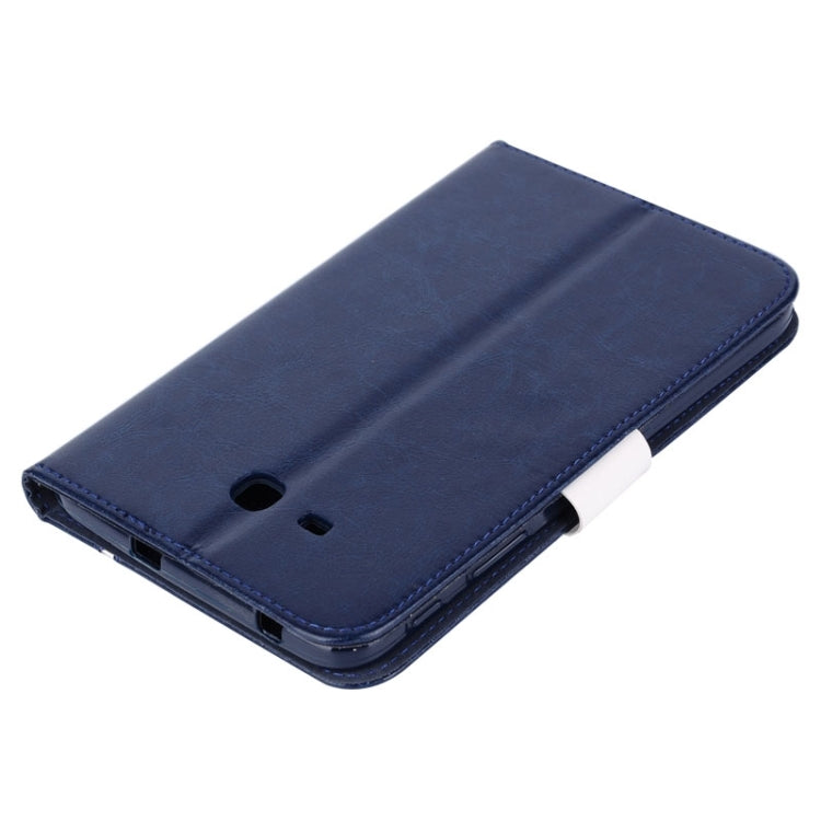 Horizontal Flip Leather Case with Holder & Buckle for Galaxy Tab 4 Lite T116