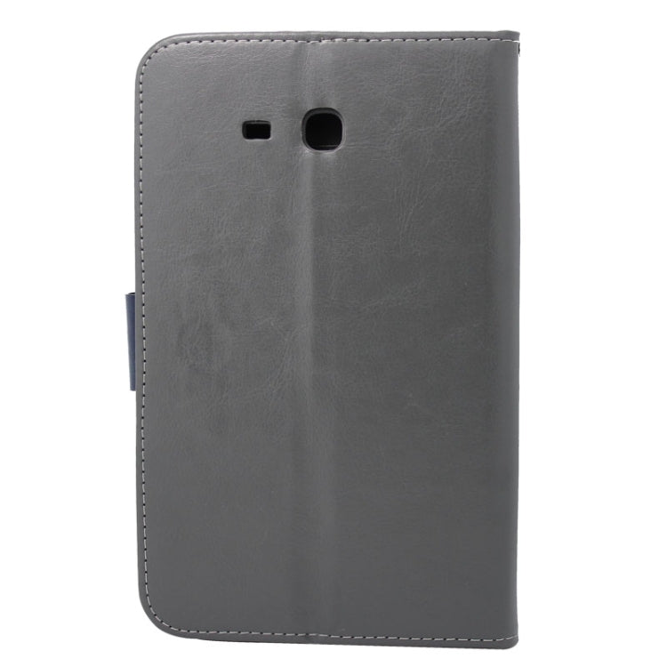Horizontal Flip Leather Case with Holder & Buckle for Galaxy Tab 4 Lite T116