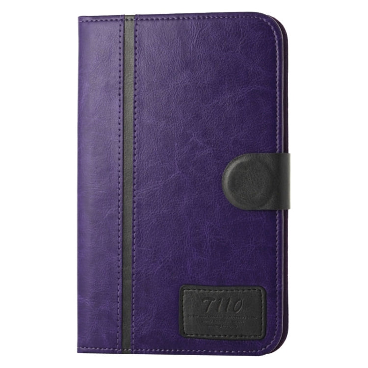Horizontal Flip Leather Case with Holder & Buckle for Galaxy Tab 4 Lite T116