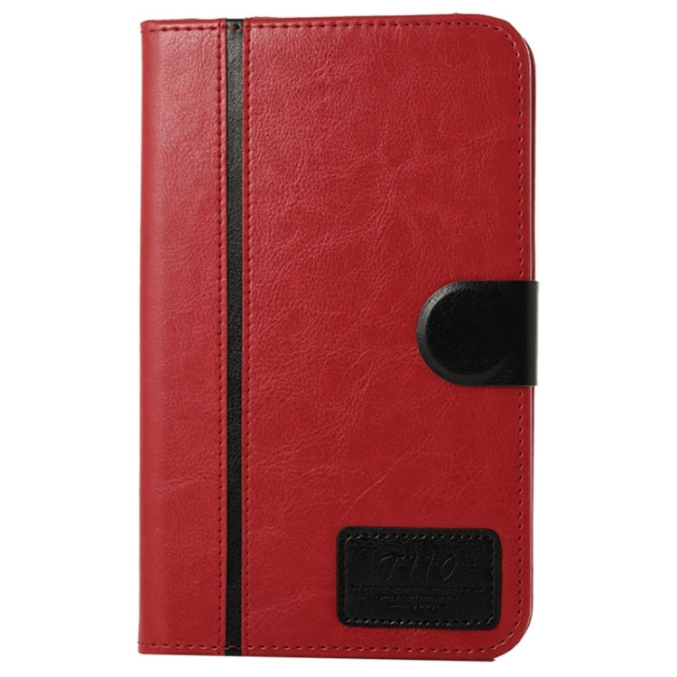 Horizontal Flip Leather Case with Holder & Buckle for Galaxy Tab 4 Lite T116