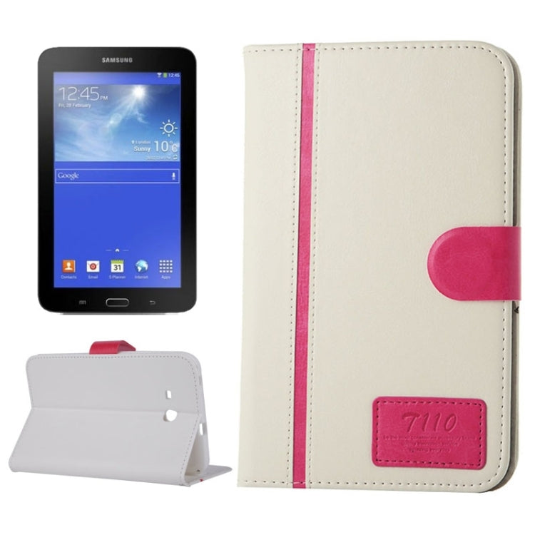 Horizontal Flip Leather Case with Holder & Buckle for Galaxy Tab 4 Lite T116