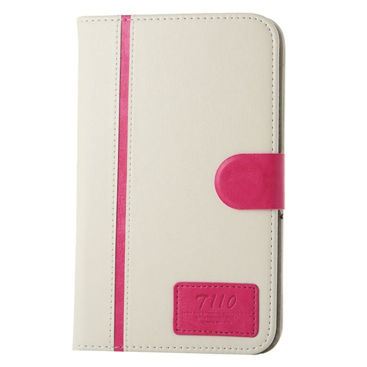 Horizontal Flip Leather Case with Holder & Buckle for Galaxy Tab 4 Lite T116