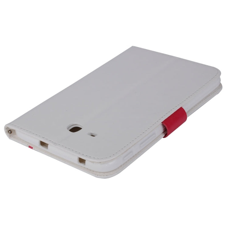 Horizontal Flip Leather Case with Holder & Buckle for Galaxy Tab 4 Lite T116