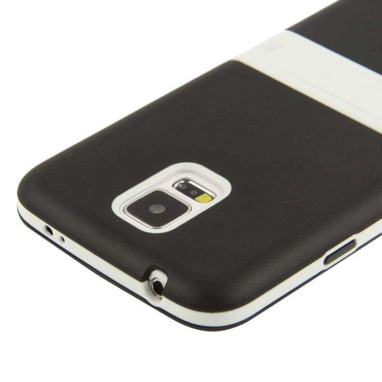 Translucent Frosted TPU Protective Case with Detachable Plastic Frame & Holder for Galaxy S5 / G900