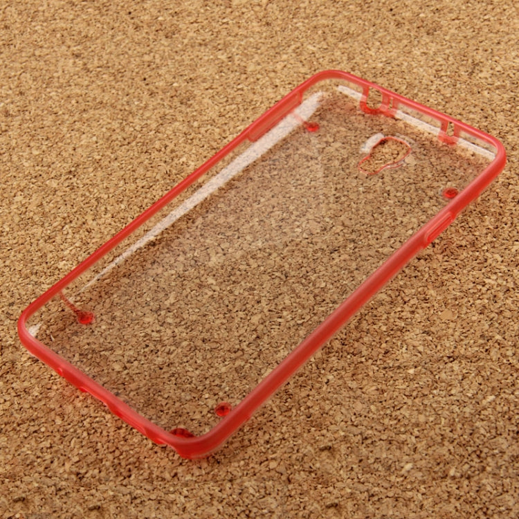 Transparent Plastic + Fluorescent Effect TPU Frame Case for Galaxy Note 3 Neo / N7505
