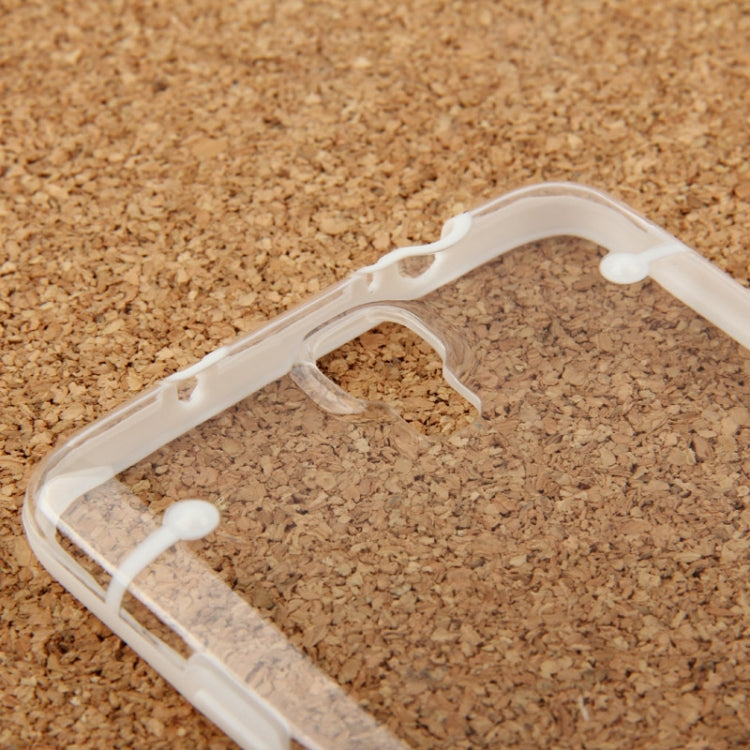 Transparent Plastic + Fluorescent Effect TPU Frame Case for Galaxy Note 3 Neo / N7505