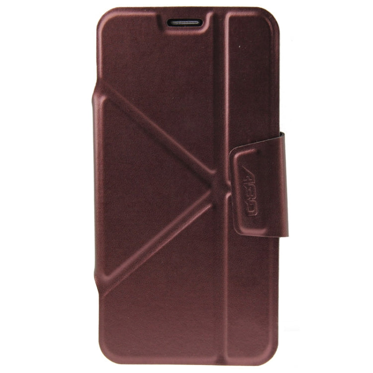 Horizontal Flip Leather Case with Foldable Cover Holder for Galaxy S5 / G900