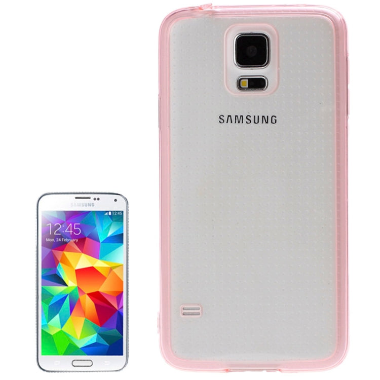 Transparent Plastic + TPU Frame Case for Galaxy S5 / G900