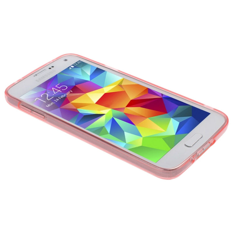 Transparent Plastic + TPU Frame Case for Galaxy S5 / G900
