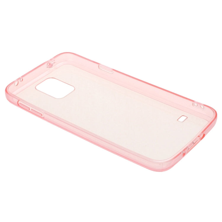 Transparent Plastic + TPU Frame Case for Galaxy S5 / G900