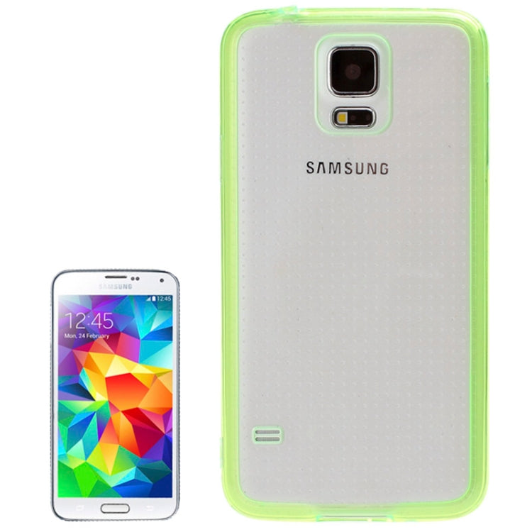 Transparent Plastic + TPU Frame Case for Galaxy S5 / G900