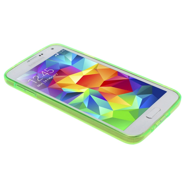 Transparent Plastic + TPU Frame Case for Galaxy S5 / G900