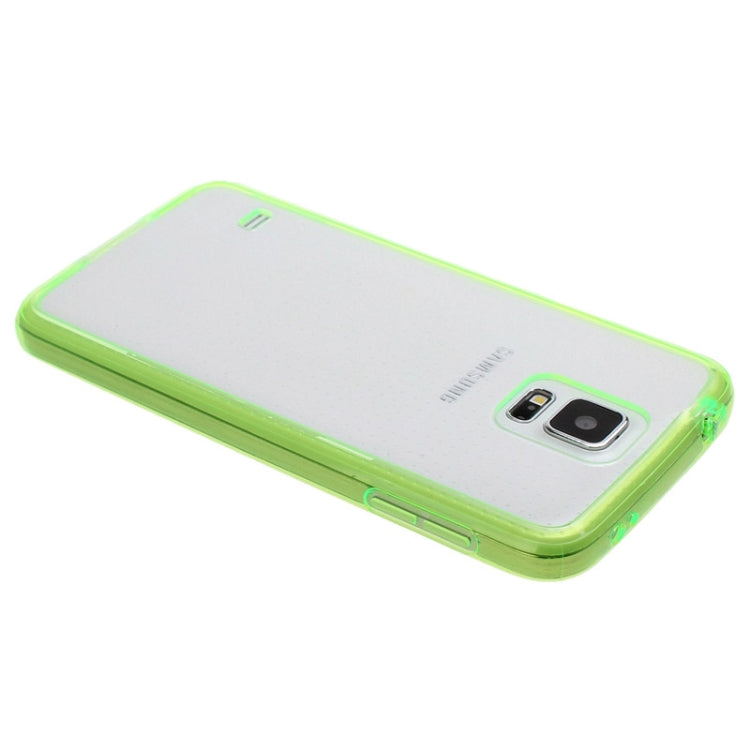 Transparent Plastic + TPU Frame Case for Galaxy S5 / G900
