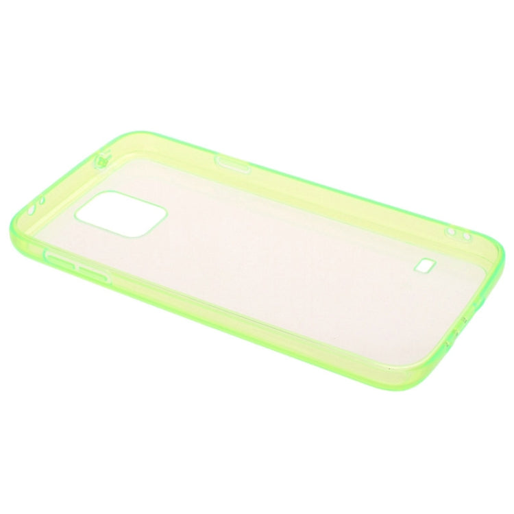 Transparent Plastic + TPU Frame Case for Galaxy S5 / G900