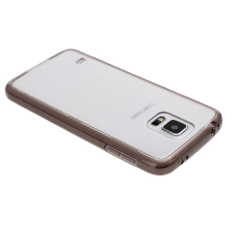 Transparent Plastic + TPU Frame Case for Galaxy S5 / G900