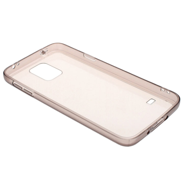 Transparent Plastic + TPU Frame Case for Galaxy S5 / G900