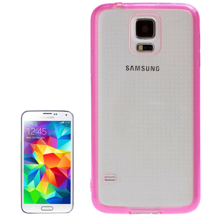 Transparent Plastic + TPU Frame Case for Galaxy S5 / G900