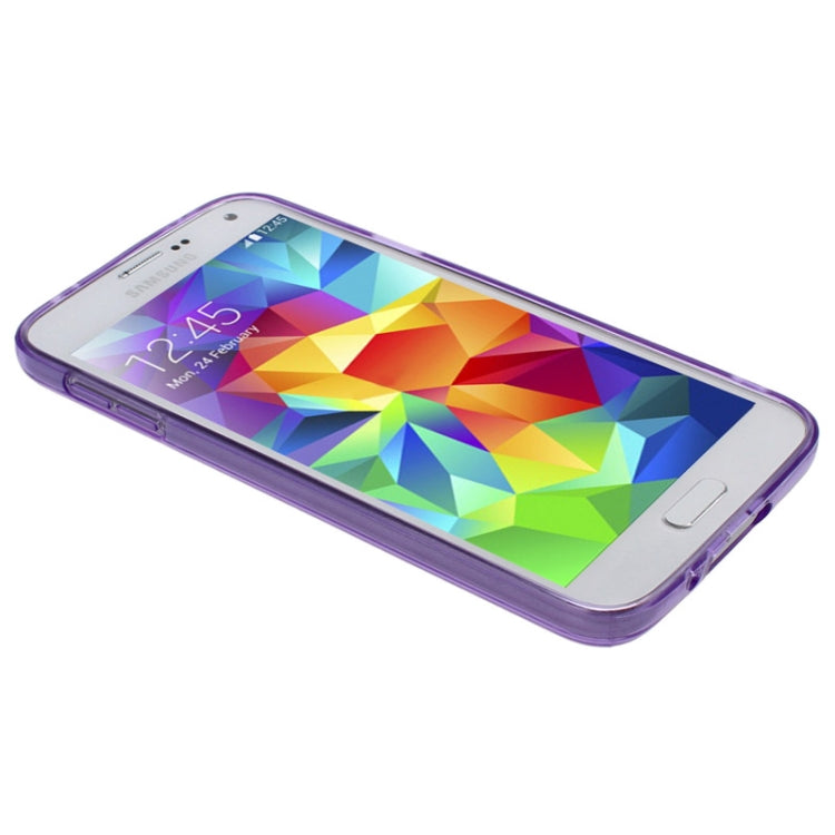 Transparent Plastic + TPU Frame Case for Galaxy S5 / G900