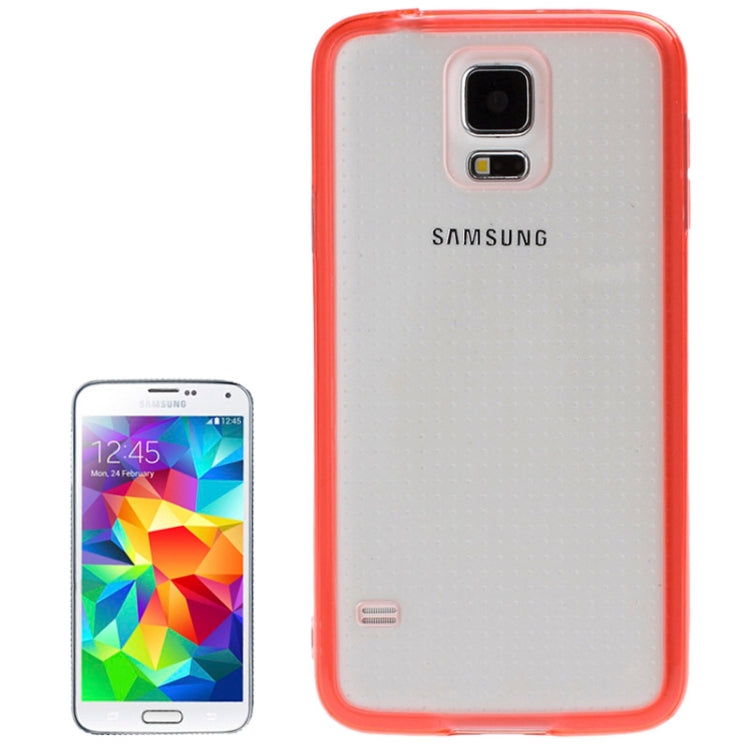 Transparent Plastic + TPU Frame Case for Galaxy S5 / G900
