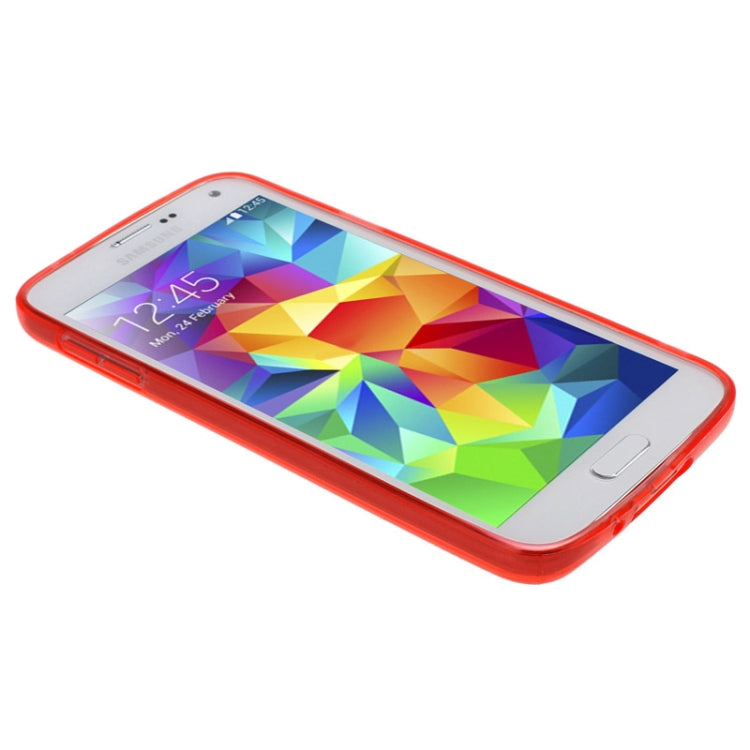 Transparent Plastic + TPU Frame Case for Galaxy S5 / G900