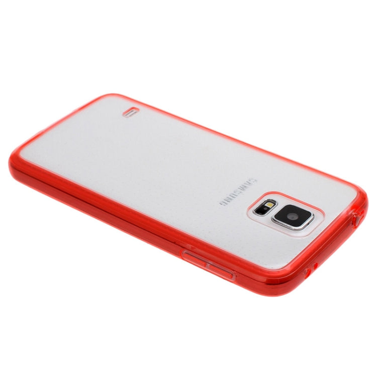 Transparent Plastic + TPU Frame Case for Galaxy S5 / G900